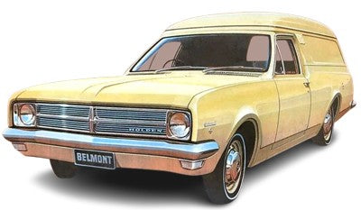 Holden HK Ute and Panel Van 1968 Factory Specifications and Features