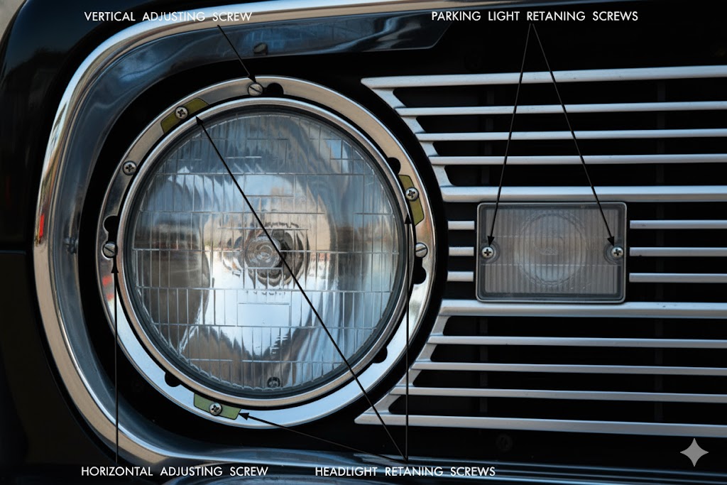 Ford Falcon XK 1960-1962 Lighting, Horn and Instrument Trouble Shooting Guide