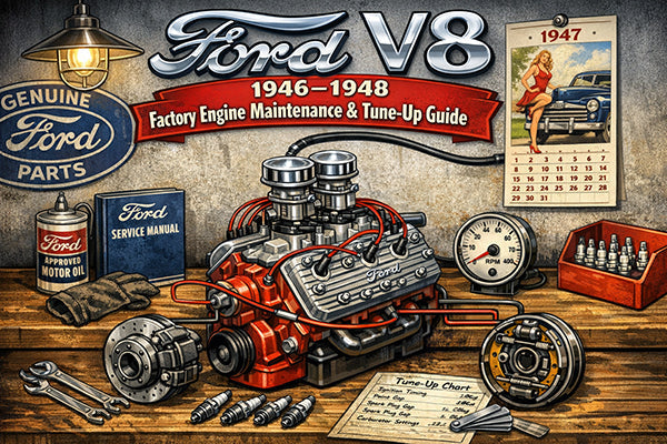 Ford V8 1946–1948 Factory Engine Maintenance & Tune-Up Guide