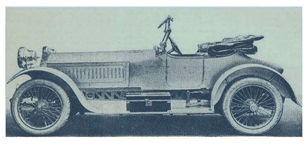 Napier 1908 Grand Prix Tourer.