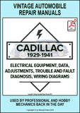 Cadillac 1927-1941 Automotive Electrical Manual for models V8, V12, V16, 341, 353, 452, 355, 370, Series 10. 20, 30, 40, 60, 61, 62, 63, 65, 67, 72, 75, 90 | PDF Download | carmanualsdirect