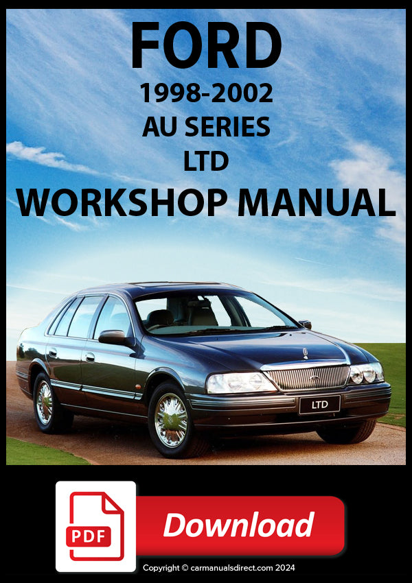 FORD AU LTD 1998-2002 Comprehensive Workshop Manual | PDF Download | carmanualsdirect