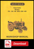 Nuffield 3DL - 342 - 4M - 4PM - 4DM - 460 Factory Tractor Workshop Manual | PDF Download | carmanualsdirect