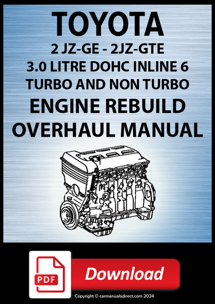 トヨタ 1JZ 2JZ エンジン修理書 トヨタ 1JZ 2JZ エンジン修理書 エンジン修理書 1JZ 2JZ