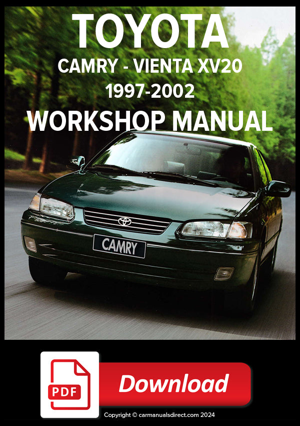 TOYOTA Camry and Vienta XV20 1997-2001 Factory Workshop Manual | PDF Download | carmanualsdirect