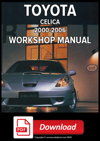 TOYOTA Celica (T230) 2000-2006 Factory Workshop Manual | PDF Download | carmanualsdirect