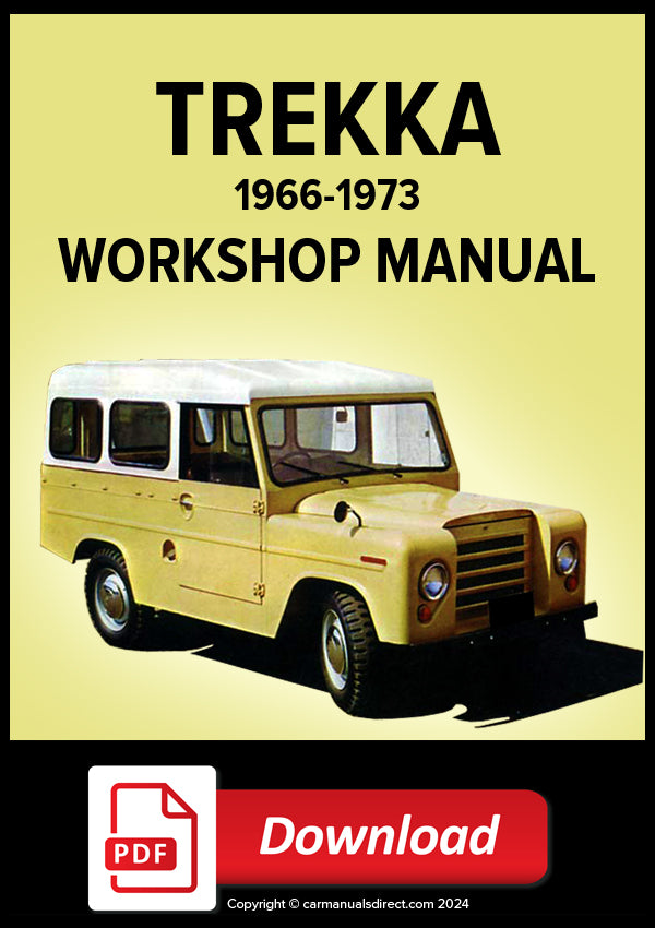 TREKKA 1966-1973 Factory Workshop Manual | PDF Download | carmanualsdirect