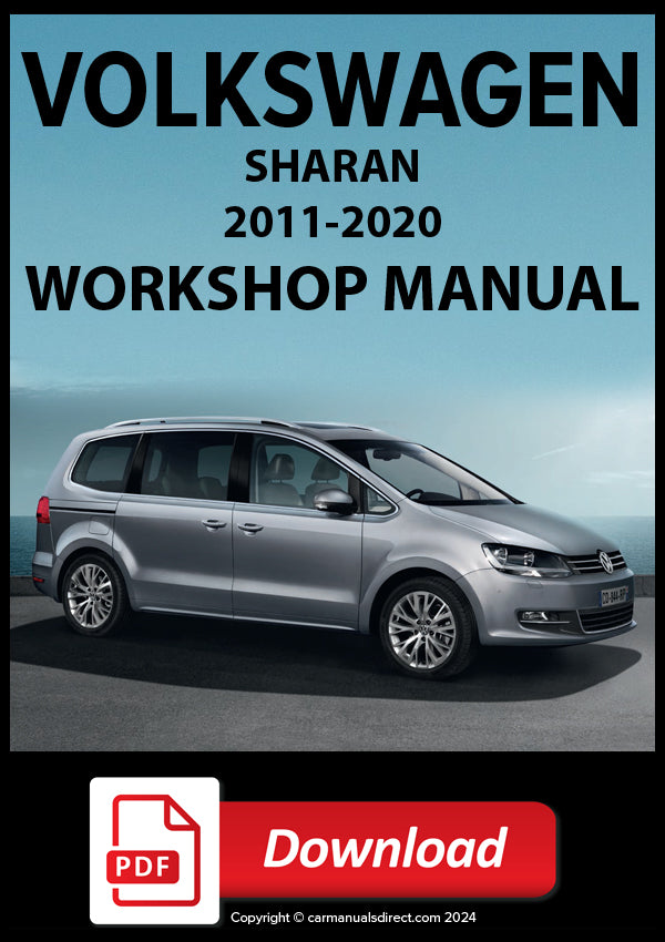 Volkswagen Sharan 2011-2020 Workshop Manual | PDF Download | carmanualsdirect