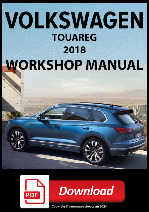 VOLKSWAGEN Touareg 2018 Workshop Manual | PDF Download | carmanualsdirect