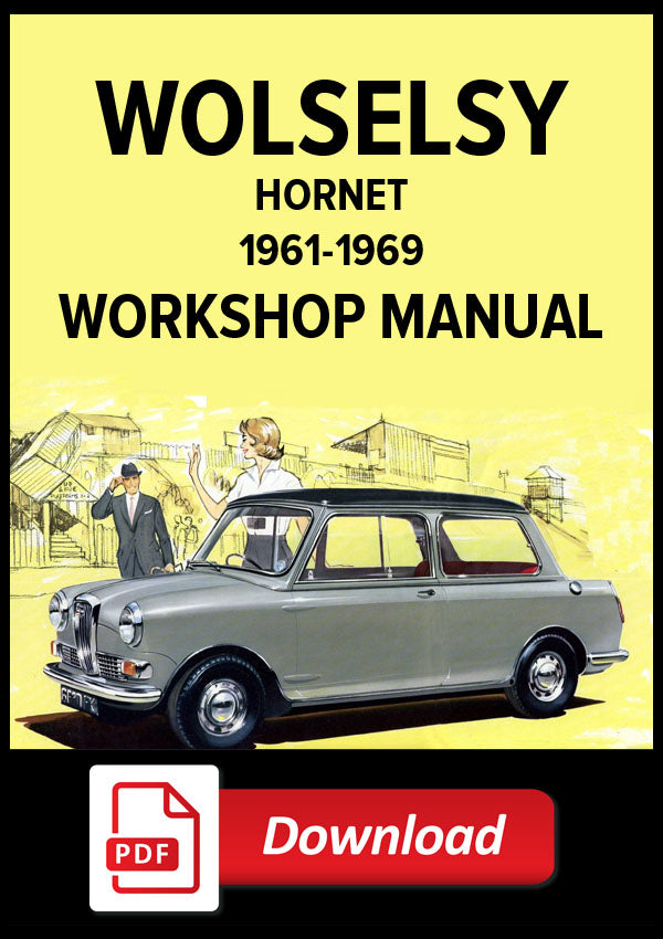 WOLSELEY Hornet 1961-1969 Workshop Manual | PDF Download | carmanualsdirect