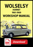 WOLSELEY Hornet 1961-1969 Workshop Manual | PDF Download | carmanualsdirect