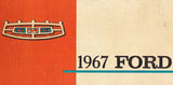 Ford Custom, Galaxie, LTD 1967 Owners Manual - FREE