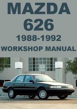 MAZDA 626 1988-1992 Workshop Manual PDF | GD Series 2.0 & 2.2