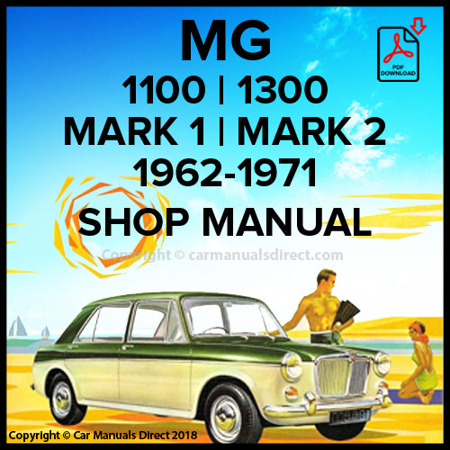 MG 1100 | MG 1300 | Workshop Manual | Factory Workshop Manual | PDF Download | carmanualsdirect