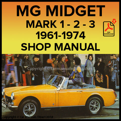 MG Midget Mark 1 - Mark 2 - Mark 3 | Factory Workshop Manual | PDF Download | carmanualsdirect