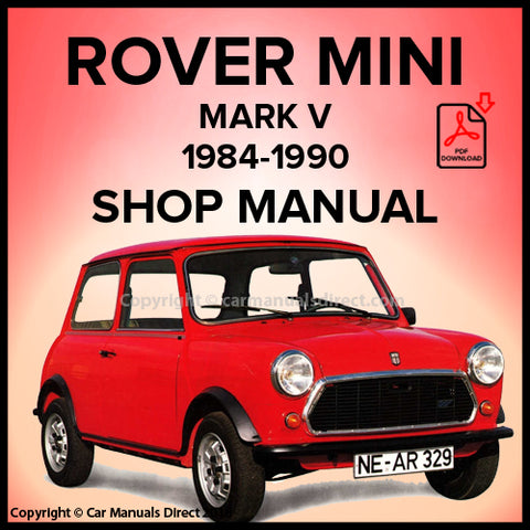 ROVER MINI Mark V 1984-1990 Factory Workshop Manual | PDF Download | carmanualsdirect