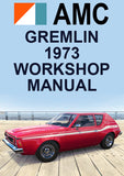 AMC Gremlin - Gremlin X - 1973 - Comprehensive Factory Workshop Manual | PDF Download | carmanualsdirect