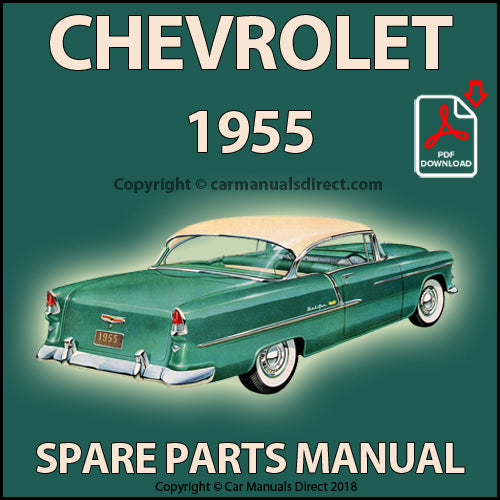 Chevrolet 1955 Spare Parts Manual - FREE DOWNLOAD | carmanualsdirect
