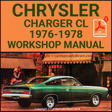 CHRYSLER 1976-78 Charger 770 CL Series Workshop Manual | carmanualsdirect