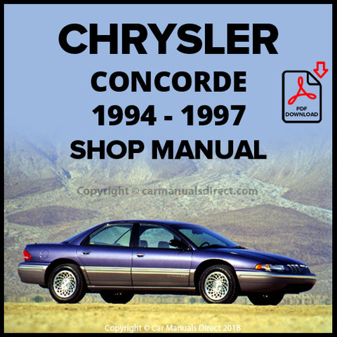 CHRYSLER 1994-1997 Concorde Factory Workshop Manual | carmanualsdirect