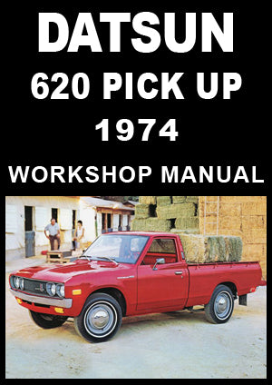 ダットサン トラックピックアップ 620 N620 UN620取説 DATSUN 620 Pick Up 1974 Workshop Manual | PDF Download – Car