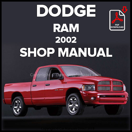 DODGE 2002 Ram 1500 Factory Workshop Manual | PDF Download | carmanualsdirect