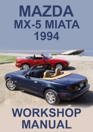 MAZDA Miata MX5 1994 Workshop Manual | Carmanualsdirect – Car Manuals ...