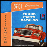 STUDEBAKER 3E, 4E, 5E, 6E Series Truck 1957-1961 Factory Spare Parts Catalog | PDF Download | carmanualsdirect