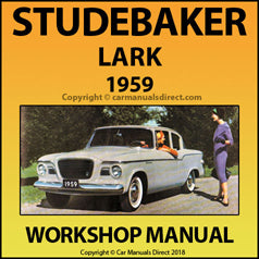 STUDEBAKER 1959 Lark Sedan - Hardtop - Station Wagon Factory Workshop Manual | PDF Download | carmanualsdirect
