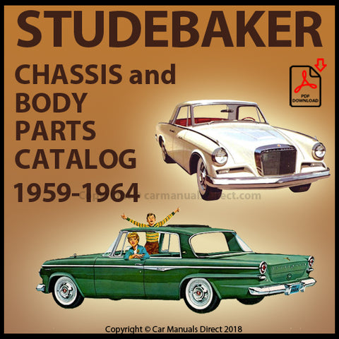 STUDEBAKER 1959-1964 Lark and Hawk Factory Spare Parts Catalog | PDF Download | carmanualsdirect