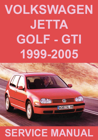 VOLKSWAGEN Golf & Jetta 1999-2005 Comprehensive Workshop Service Manual | PDF Download