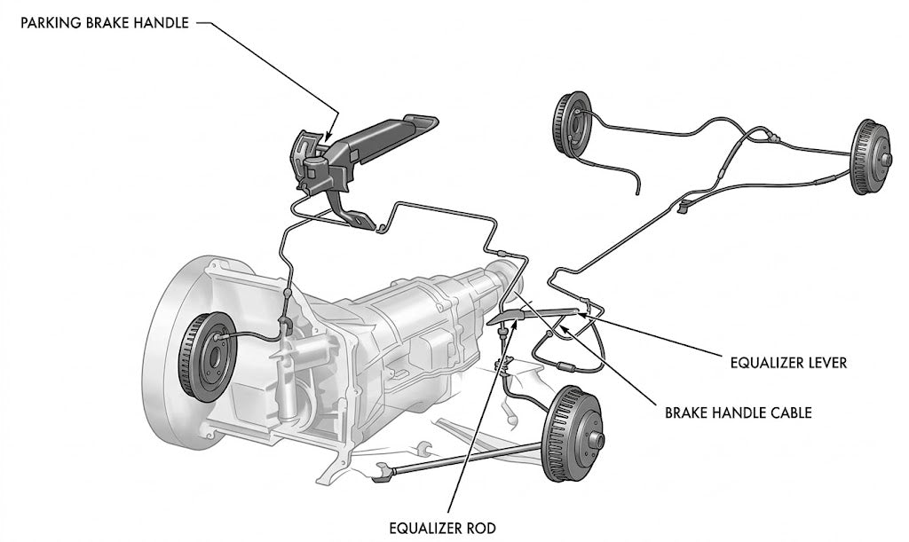 Ford Falcon XK 1960-1962 Hydraulic Brakes Trouble Shooting Guide