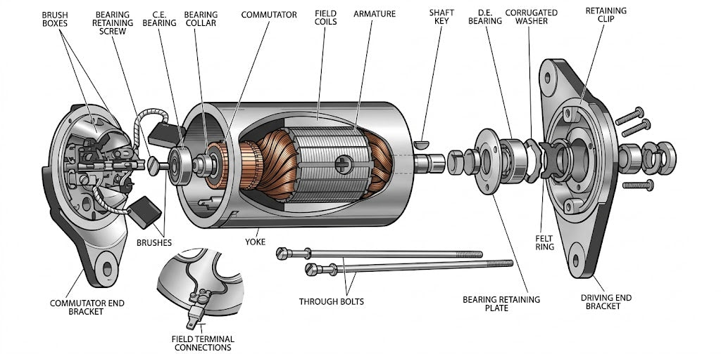 Ford Falcon XK Lucas Generator Description, Maintenance and Trouble Diagnosis Guide