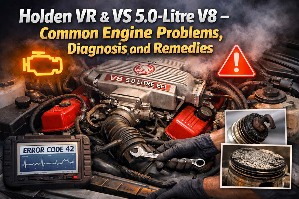 Holden VR & VS 5.0‑Litre V8 – Common Engine Problems, Diagnosis and Remedies
