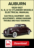 AUBURN 6, 8 & V12 1929-1937 Electrical Manual | PDF Download