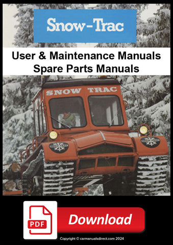 AKTIV SNOW TRAC User, Maintenance & Parts Manuals | PDF Download | carmanualsdirect