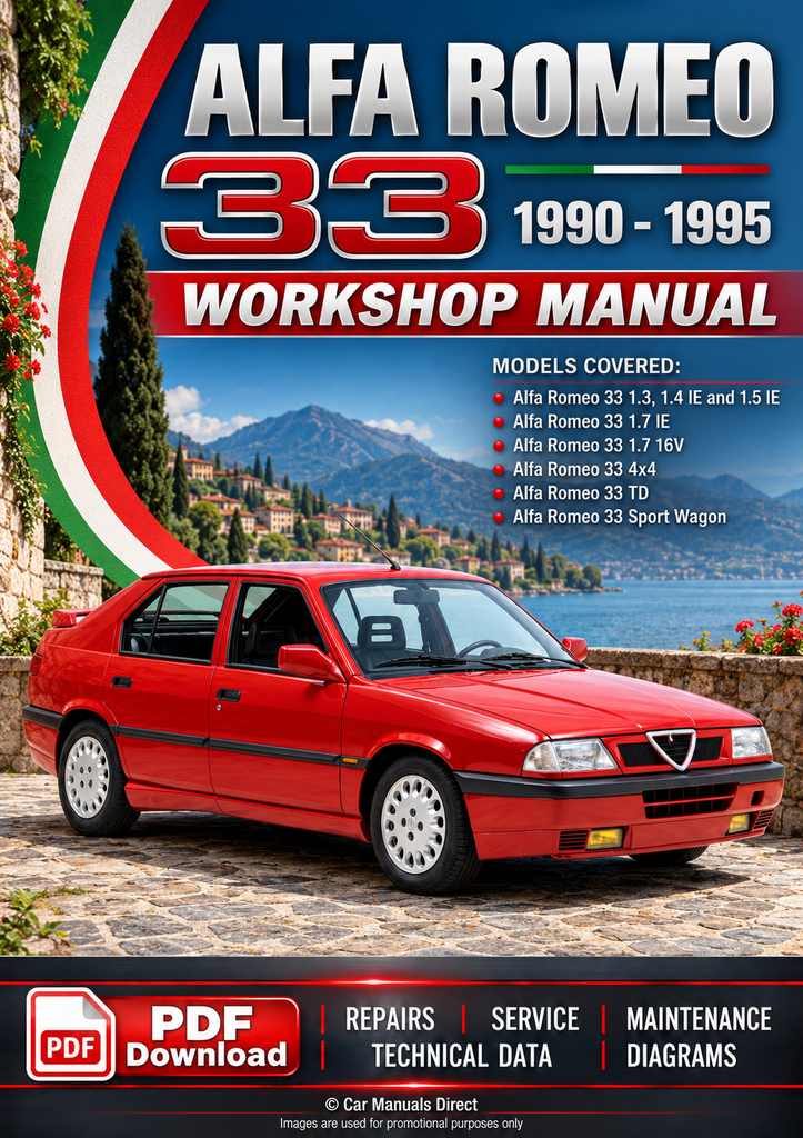 Alfa Romeo 33 1990-1995 Workshop Manual | PDF Download