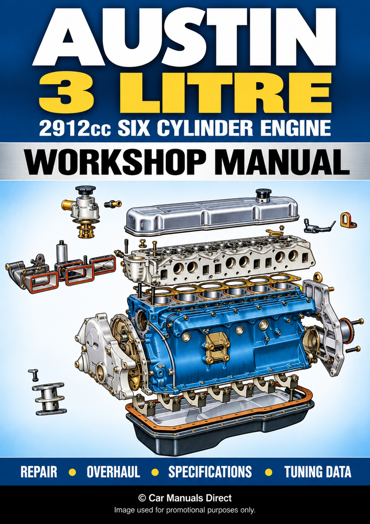 AUSTIN 3 Litre 1967-1971 Rebuild and Overhaul Manual | PDF Download