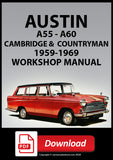 AUSTIN A55 & A60 1959-1969 Workshop Manual | PDF Download