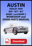 Austin Healey 3000 - Mark 1 BN7 - Mark 1 BT7 - Mark 2 BN7 - Mark 2 BT7 - Mark 2 BJ7 | Workshop Manual | PDF Download | carmanualsdirect