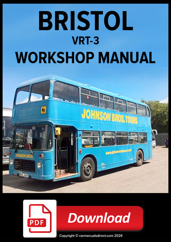 BRISTOL VRT-3 Workshop Manual | PDF Download | carmanualsdirect