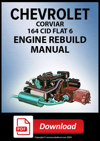 CHEVY Corvair 164 cu. in. 6 Cylinder Engine Rebuild Manual | PDF Download | carmanualsdirect