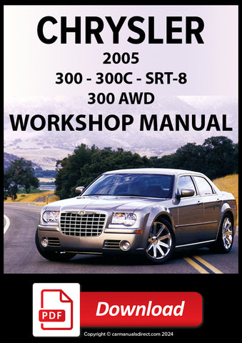 CHRYSLER 2005 300C, SRT-8 Factory Workshop Manual | PDF Download | carmanualsdirect