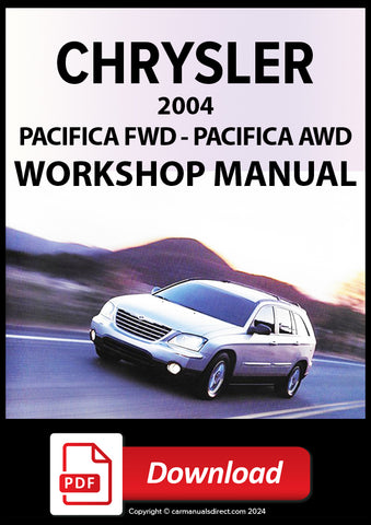 CHRYSLER 2004 Pacifica FWD and AWD Factory Workshop Manual | PDF Download | carmanualsdirect