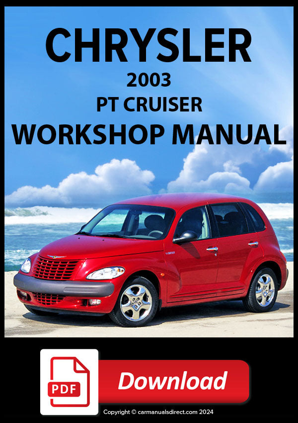 CHRYSLER PT Cruiser 2003 Workshop Service Manual | PDF Download | carmanualsdirect