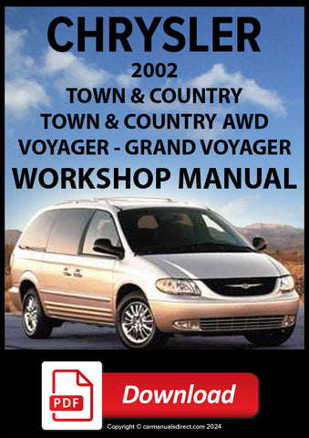 Chrysler Town and Country – Voyager 2003 Workshop Service Manual | PDF Download | carmanualsdirect