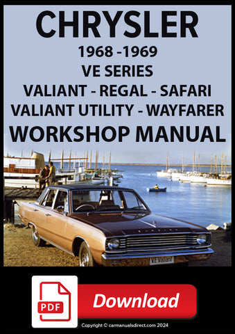 CHRYSLER 1968-1969 Valiant & Regal VE Series Workshop Manual | PDF Download | carmanualsdirect