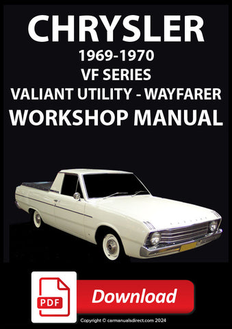 CHRYSLER 1969-1970 Valiant & Wayfarer Utility VF Series Workshop Manual | PDF Download | carmanualsdirect