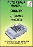 CROSLEY 2 & 4 Cylinder Models 1935-1949 Workshop Manual | PDF Download | carmanualsdirect