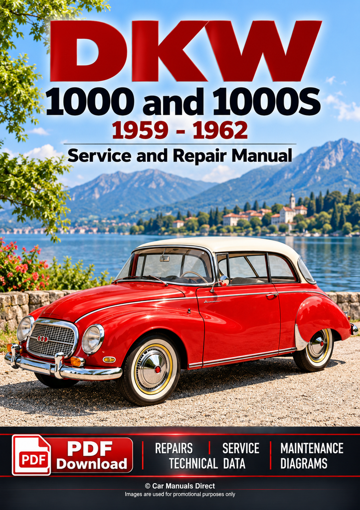 DKW 1000 and 1000S 1959-1962 Service and Repair Manual | PDF Download